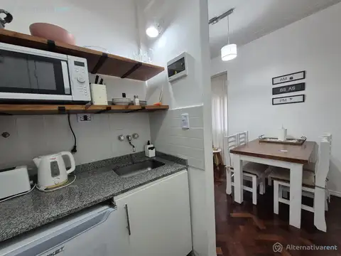Departamento Monoambiente con 1 baño