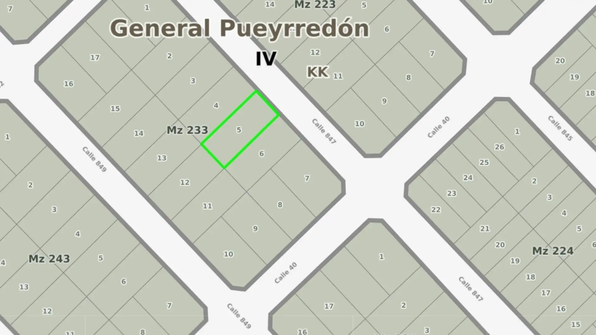 Venta terreno lote 505m2 San Eduardo Chapadmalal
