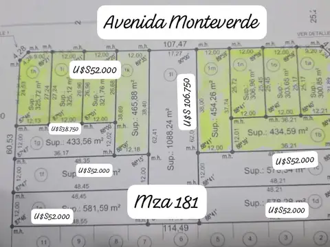 Av. Monteverde nº 8500 Esq. Figueroa
