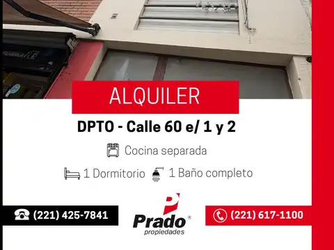 DEPTO DE UN DORM CON BALCON