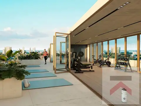 Departamento 2 ambientes con 1 baño