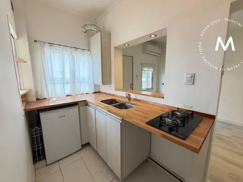 Departamento 2 ambientes con 1 baño