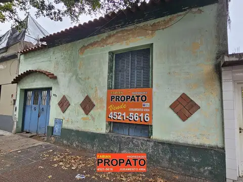 Terreno de 280 metros² totales 8,66 de frente x 32,36 de fondo!