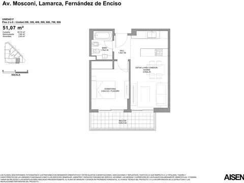 Av. Gral. Mosconi  al 3500