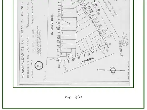Terreno en Venta en Parque Chacabuco, USD 500.000