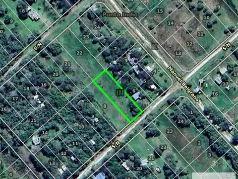 Terreno en Venta en Punta Indio, USD 30.000