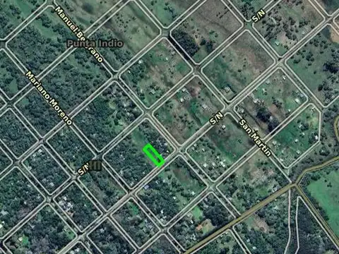 Terreno en Venta 20  mts Frente