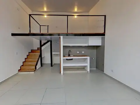 Depto Tipo Casa 2 ambientes con 1 baño