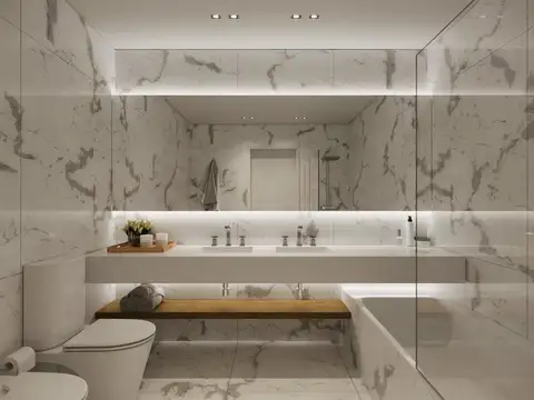 Departamento Monoambiente con 1 baño