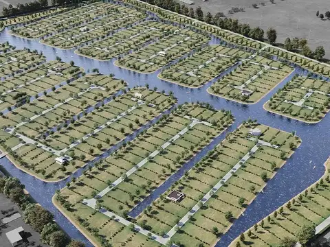 Lotes linderos  Canal central - Funes Lakes