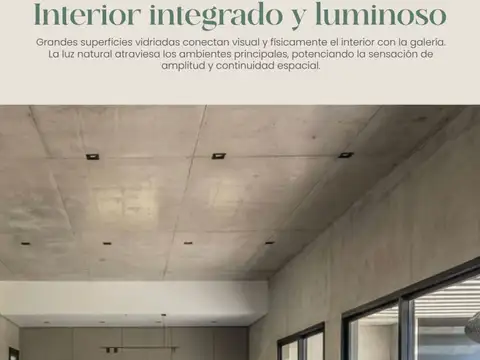 Casa 3 ambientes con 2 baños
