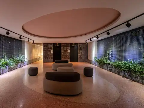 Departamento amoblado en alquiler anual con cochera, ubicado en Domus Parque, Vicente López.