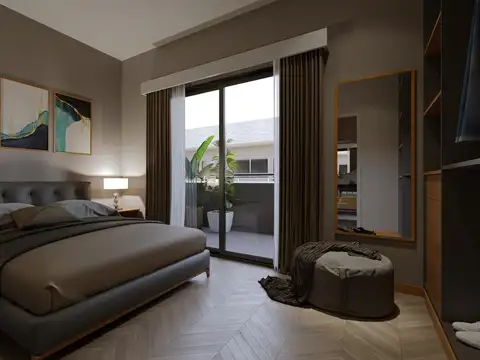 Departamento 2 ambientes con 1 baño