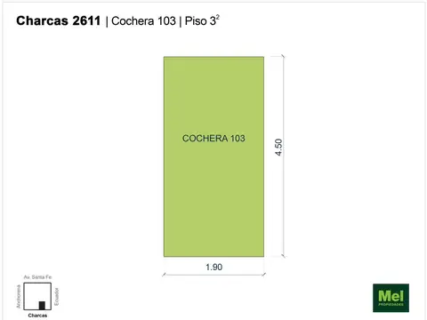 Charcas 2600