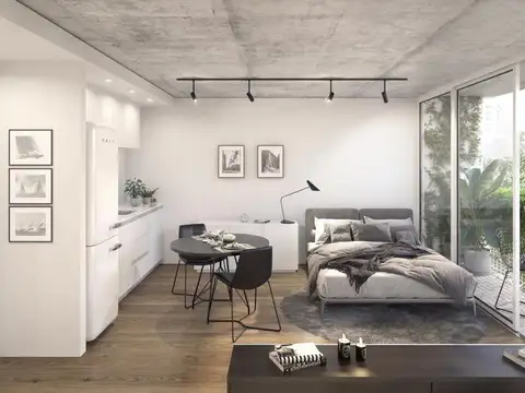 Departamento Monoambiente con 1 baño