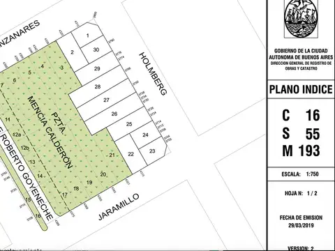 Terreno en Venta en Saavedra, USD 280.000