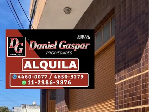 ALQUILER – GALPÓN / DEPÓSITO CON ENTRADA PARA CAMIONES