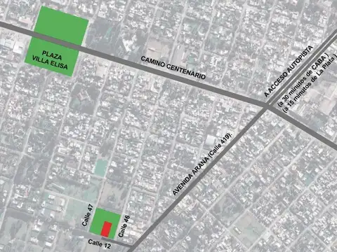 calle 12 y 419 City Bell