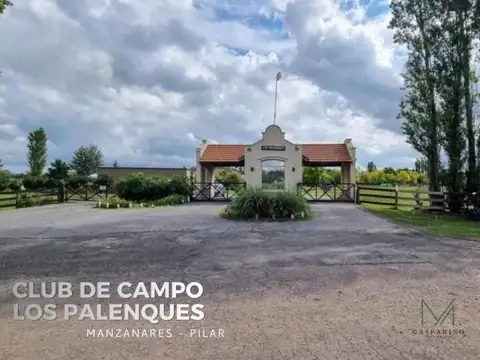 Oportunidad! Lote en venta Los Palenques Manzanares 1100 m² Fondo Libre Vista Abierta