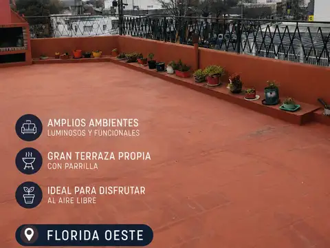PH en Venta Florida Oeste GRAN TERRAZA