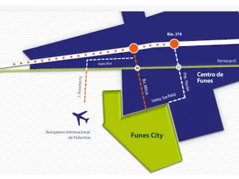 Lote en Funes City Escriturado. Listo para transferir.