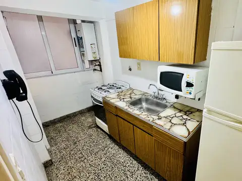 Departamento 2 ambientes con 1 baño