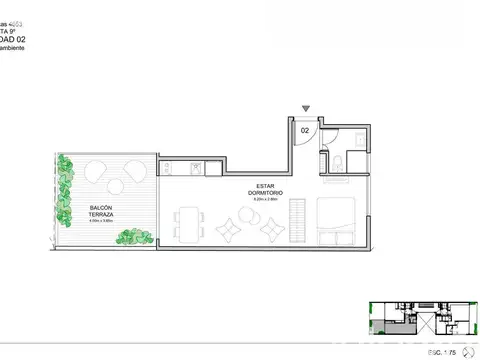 Departamento - Palermo