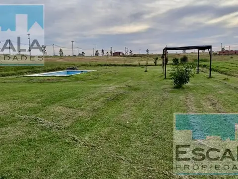 TERRENO CON PILETA EN VENTA SOLARES SUR - OLIVEROS