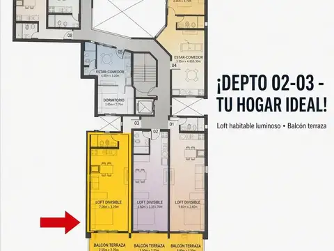 Departamento en Venta Apto profesional