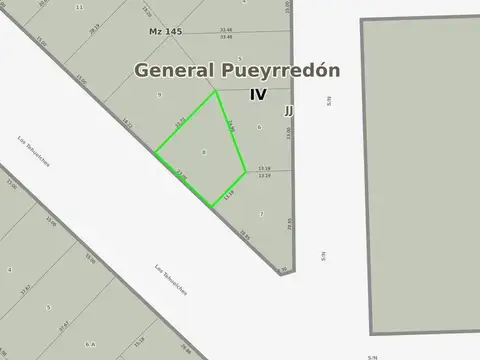 VENTA LOTE BOSQUE PERALTA RAMOS 413M2