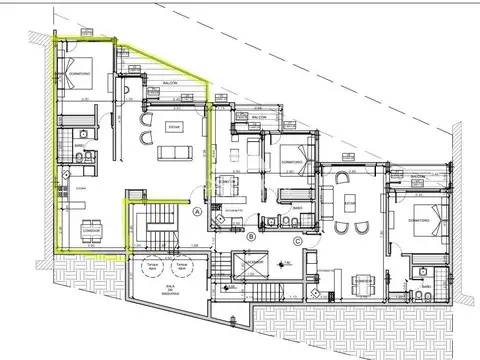 Departamento en venta vista al lago.