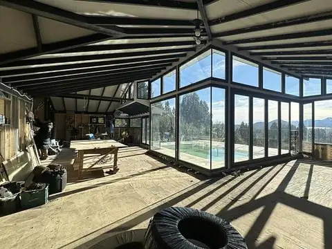 Venta de casa c/proyecto turístico s/lote 4555 pileta y vista Nahuel Huapi, B Campanario, Bariloche