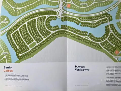 Lote interno en Barrio Ceibos, Puertos, Escobar