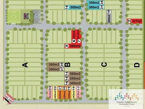 Terreno en Venta 10  mts Frente
