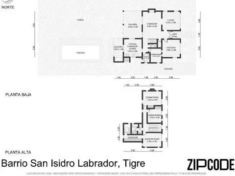 Casa 6 ambientes con 2 baños