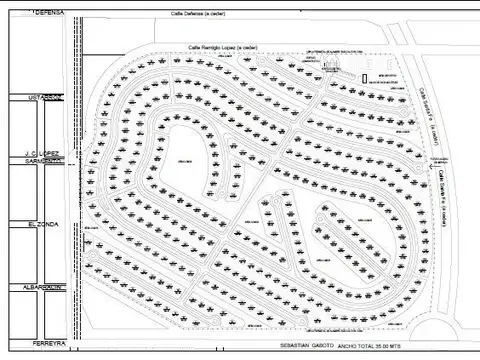 Terreno en Venta de 603,0 m2