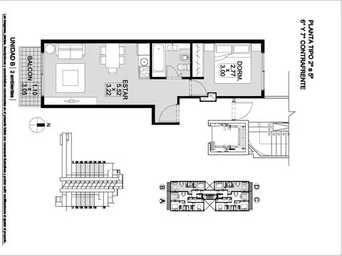 Departamento en venta en Nuñez Ugarte y Arcos Excel moderno, luminoso LCom dorm balcón amenities seg impec