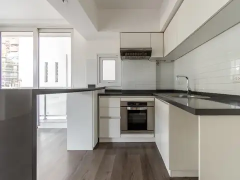 Departamento 2 ambientes con 2 baños