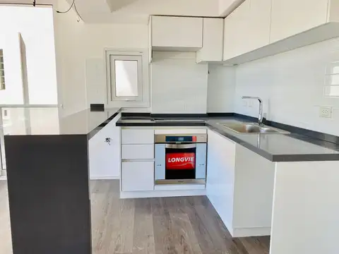 Departamento 2 ambientes con 2 baños