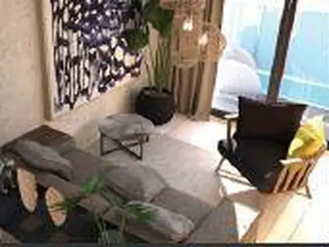 Departamento 2 ambientes con 1 baño