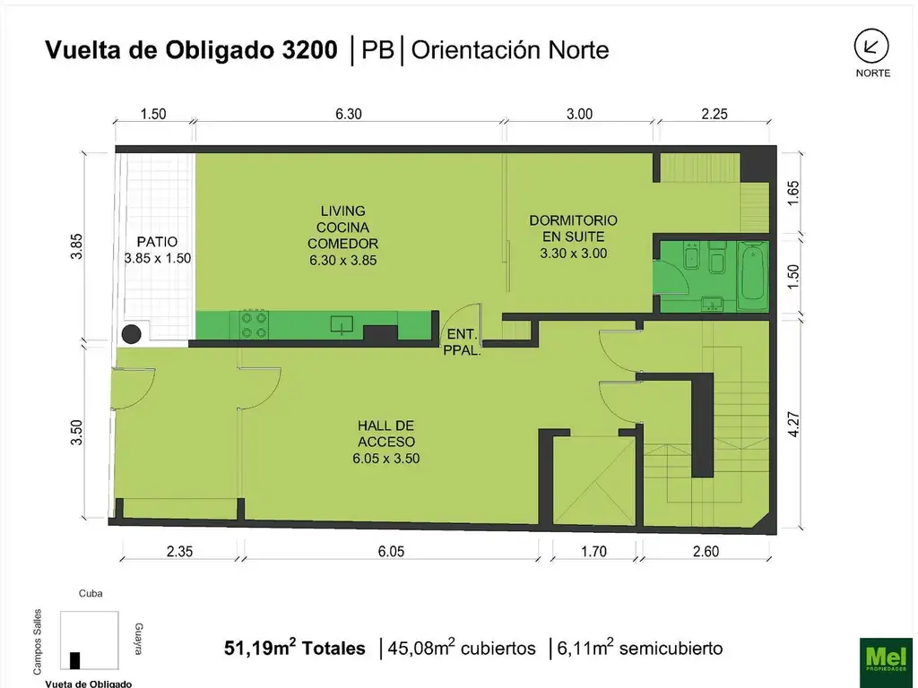 Vuelta De Obligado 3200 - Entrega Julio 2027