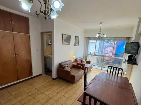 Departamento Monoambiente en alquiler temporario - 1 Baño - Mar del Plata