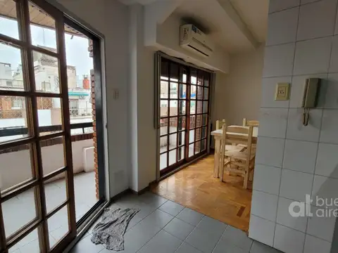 Departamento 2 ambientes con 1 baño
