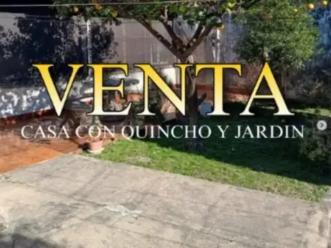 Venta casa 4 ambientes Villa Luziriaga