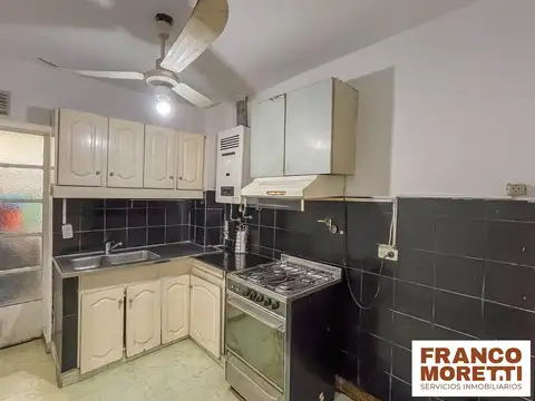 Departamento 3 ambientes con 1 baño