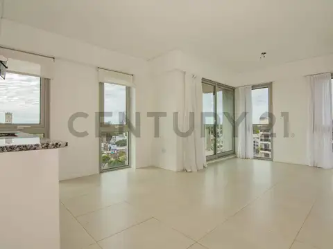 Venta Departamento de 1 Dormitorio c/baulera con vista al río y amenities en Puerto Norte, Rosario