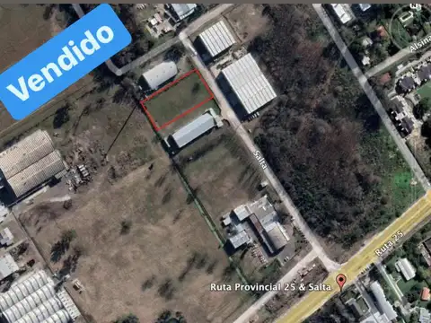 Terreno industrial 3200 m2 - Villa Rosa Pilar - VENDIDO