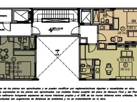 Paseo Chacabuco Entrega 12/2025  1y2 ambientes