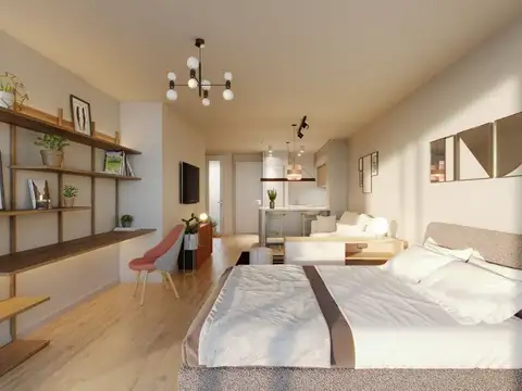 MONOAMBIENTE-C/BAL+AMENIT. U$55.229+CUOTAS PALERMO