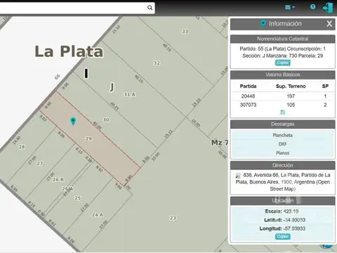 Venta Terreno ideal proyecto en La Plata